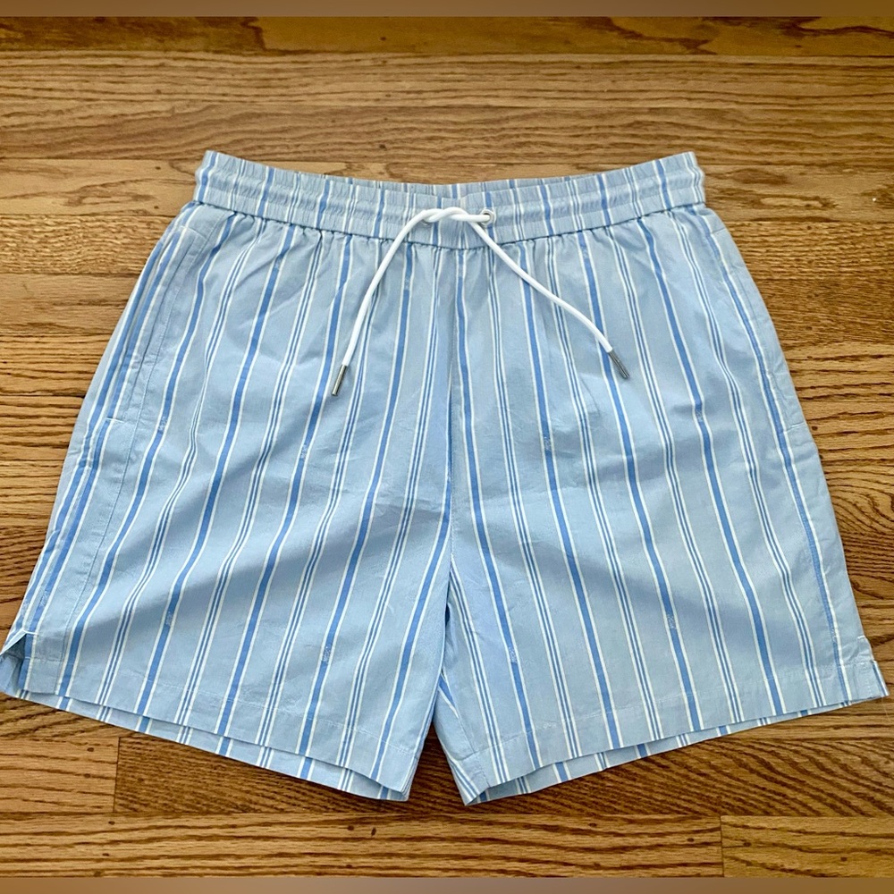 Kith striped drawstring cotton shorts
